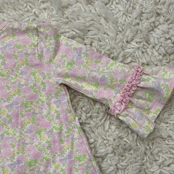 Bonnie Jean girls Sz 3T floral dress featuring a cute bunny ¥ - Picture 11 of 16